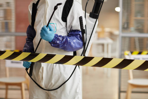 Professional Blood Cleanup technician working in Concord, MO